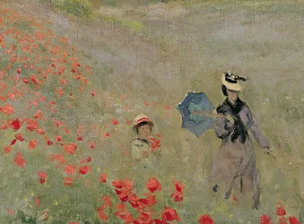 Wilde Mohnblumen, in der Nähe von Argenteuil (Les Coquelicots: environs d
